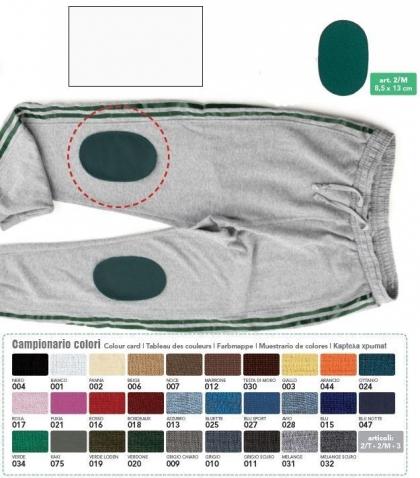 Iron-on patches Olimpic small - White