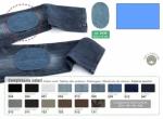 Mini iron-on jeans patches - Light blue