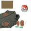 Iron-on patches Multi-fiber - Walnut