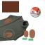Iron-on patches Multi-fiber - Brown