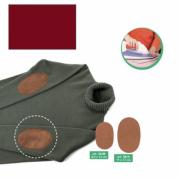 Iron-on patches Multi-fiber - Burgundy