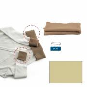 Wool jersey hems - Beige