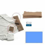 Wool jersey hems - Light blue