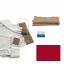 Wool jersey hems - Burgundy