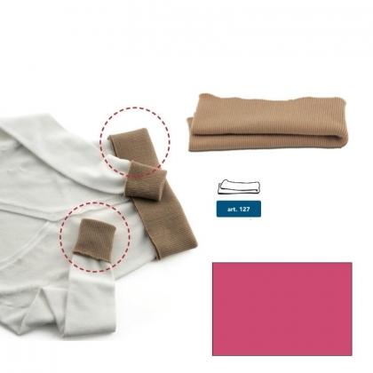 Wool jersey hems - Fuchsia
