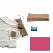 Wool jersey hems - Fuchsia