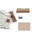Wool jersey hems - Melange beige