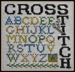 Wordplay - Cross Stitch (w/charm)