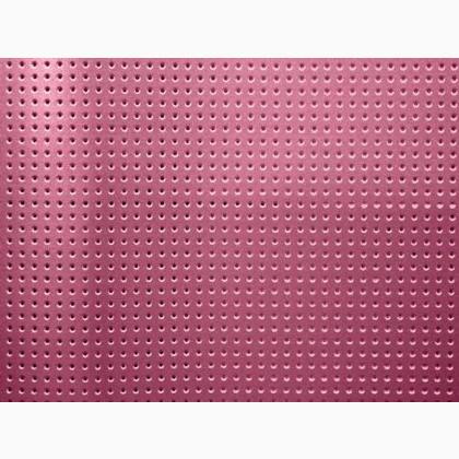 Vinylic perforated lacquer support - Nacre Pink