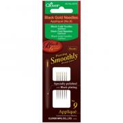 Black Gold Applique/Sharps Needles n. 9