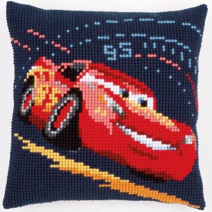 Front Cushion: Cars Lightning McQueen