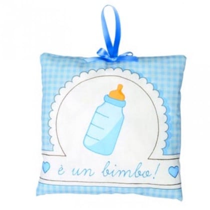 Feeding Bottle Birth decoration - Blue