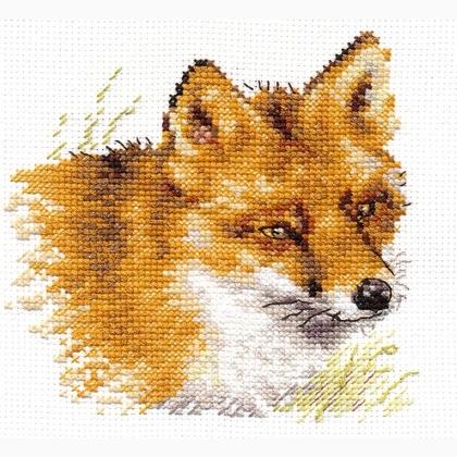 Bookmark - Foxes in bookshelf From Vervaco - Bookmarks - Cross-Stitch Kits  Kits - Casa Cenina