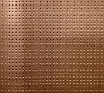 Vinylic perforated lacquer support - Gold Copper