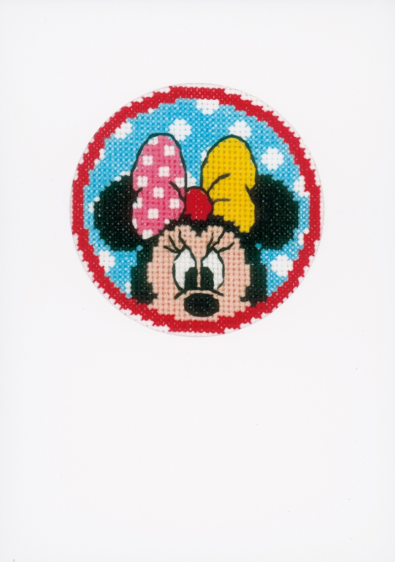 Kit Point de Croix Minnie - Collection Disney Minnie Mouse - Vervaco