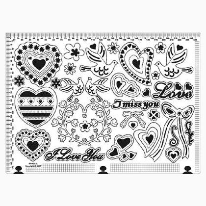 Large Designer Grid - 12L - Love