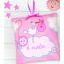 Stork Birth decoration - Pink