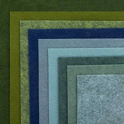 Felt Pack Pacifique 15x15cm.