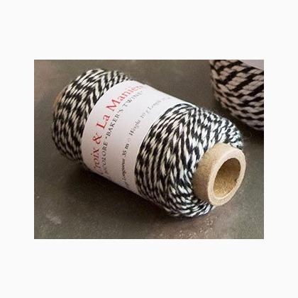 Baker\'s Twine White/Black
