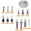 Star zipper slider
