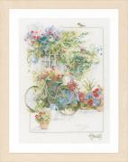 Flowers and Bicycle
