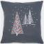 Front Cushion: Christmas Trees