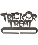 Fabric Holder 4" Trick or Treat Split Bottom