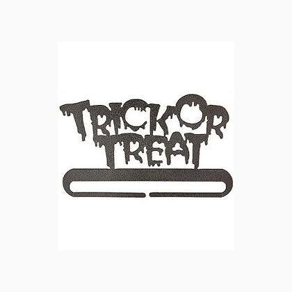 Fabric Holder 8\" Trick or Treat Split Bottom