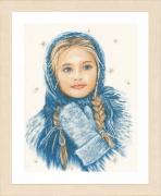 Fille en hiver