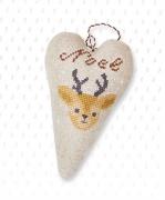 Heart Reindeer Decoration
