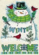 Winter Welcome Snowman