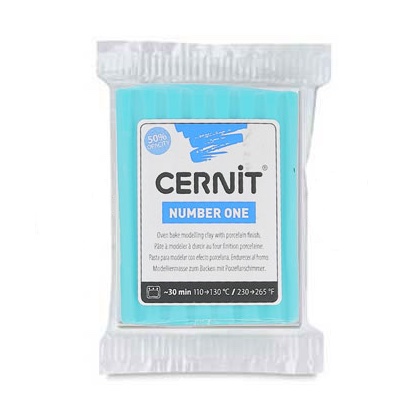 Cernit Number One #90280 - Turquoise-blue