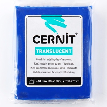 Cernit Translucent #92275 - Sapphire From Cernit - Decoration Shapes &  Accessories - Ornaments, Paper, Colors - Casa Cenina