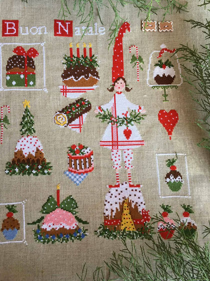 Natale al Cioccolato de Lilli Violette - Grilles Point de Croix ...