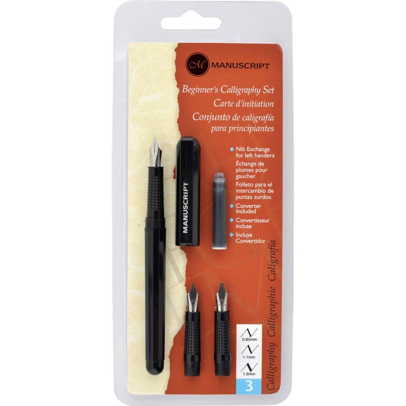 Manuscript Beginner's Calligraphy Set From Manuscript Pen - Coloring and  Painting - Ornaments, Paper, Colors - Casa Cenina