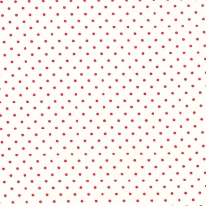 Essentially Yours White Red 45x110cm.