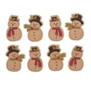 Craft Embellishment Pack - 3D Snowmen