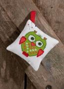 Green Owl Pin Cushion Kit