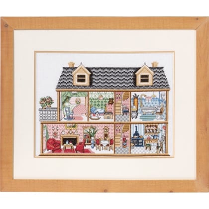 antique dollhouse