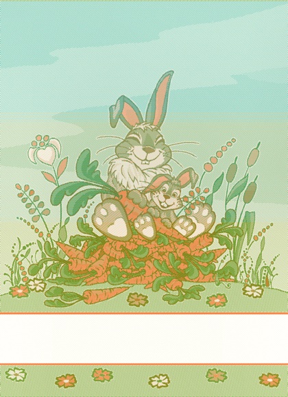 Kitchen towel - Bunny - Reale