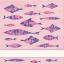 Kitchen towel - Dory - Pink
