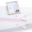 Heart Bed Sheet - Pink - 90x120cm.