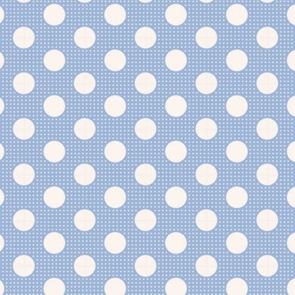 Tilda Medium Dots Blue Tilda Medium Dots Blue