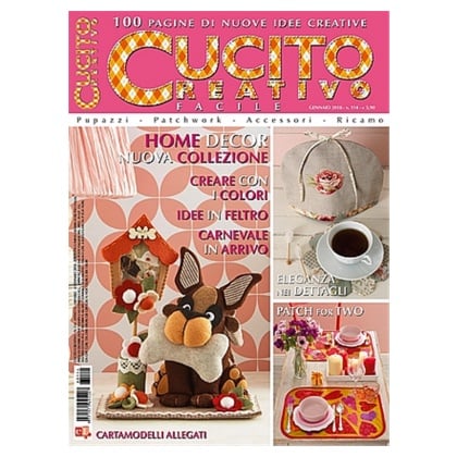 Cucito Creativo Facile N 114 From Lumina Edizioni Books And Magazines Books And Magazines Casa Cenina