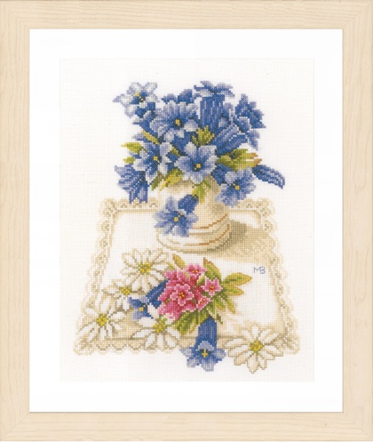 Blue flowers
