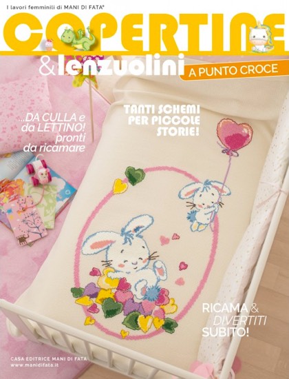 Copertine E Lenzuolini A Punto Croce From Mani Di Fata Books And Magazines Books And Magazines Casa Cenina