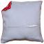 Square Cushion Back 45x45 with Zipper - Grey
