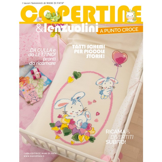 Copertine E Lenzuolini A Punto Croce From Mani Di Fata Books And Magazines Books And Magazines Casa Cenina