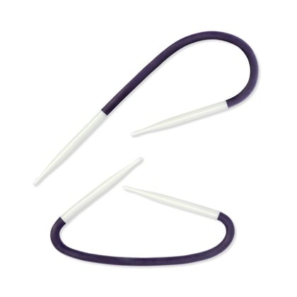 Cable-stitch needles Yoga with cable, 4.0 mm.
