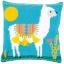 Front Cushion: Llama